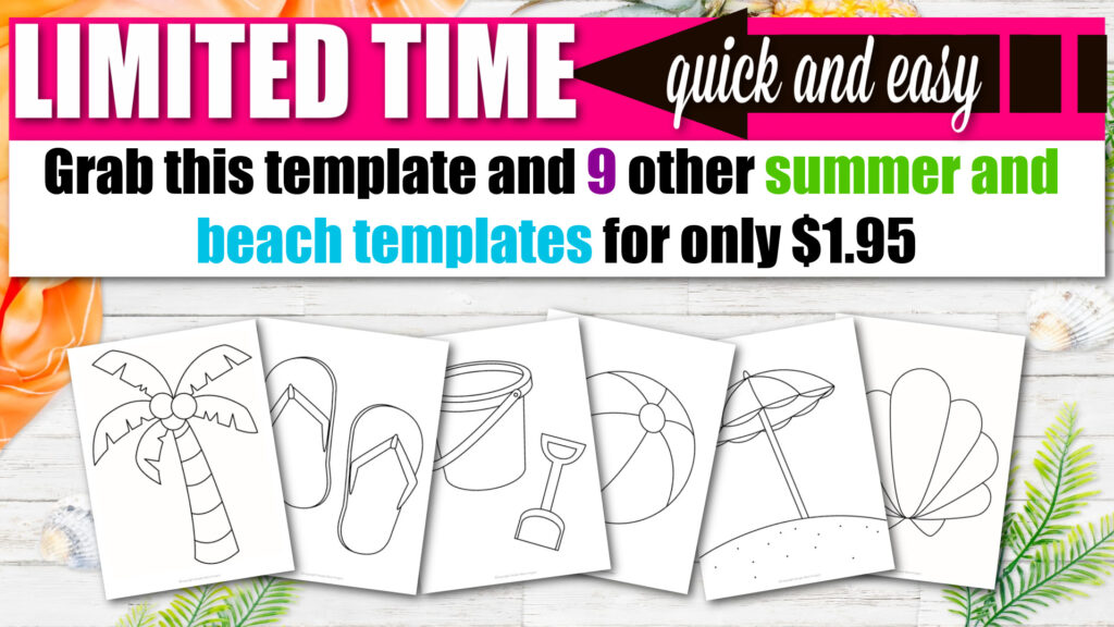 Free Printable Palm Tree Template Simple Mom Project
