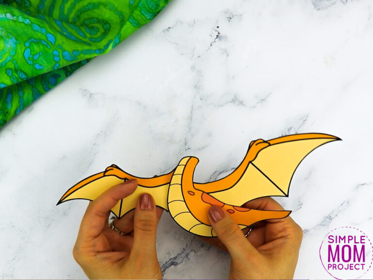 pterodactyl paper plate craft