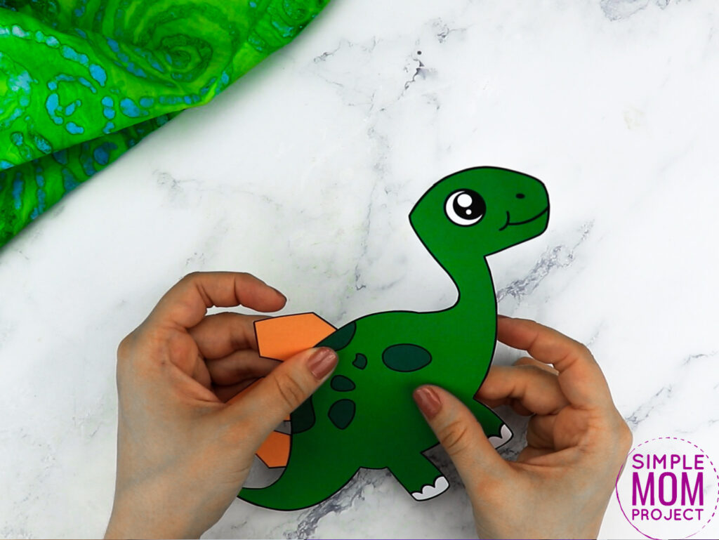 stegosaurus craft preschool