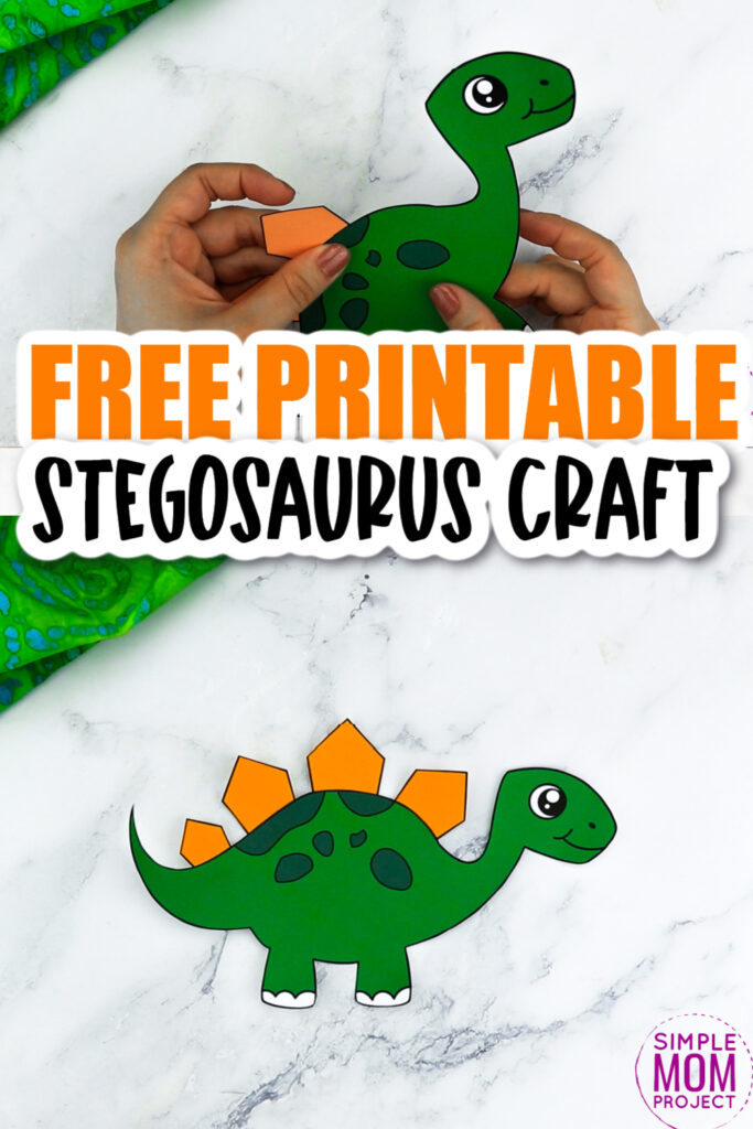 stegosaurus craft preschool