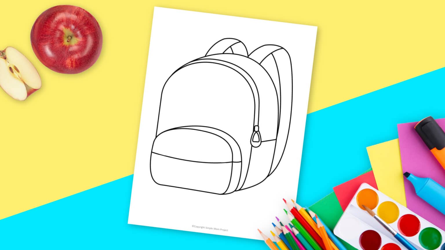 Printable School Supply Templates – Simple Mom Project