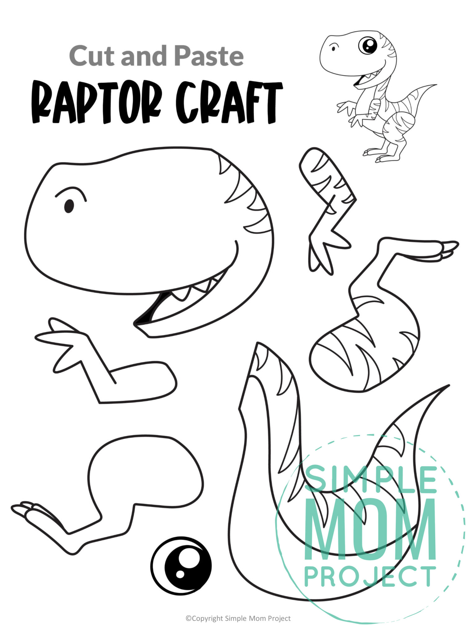 dino crafts for preschoolers