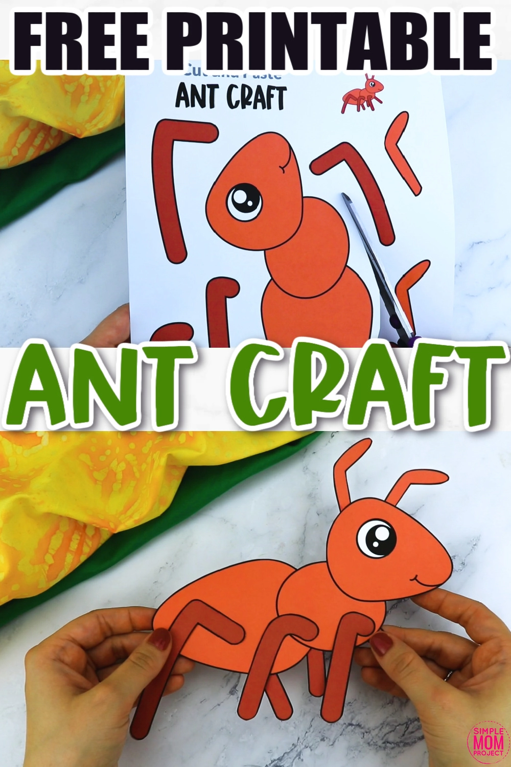 Free Printable Ant Craft Template – Simple Mom Project