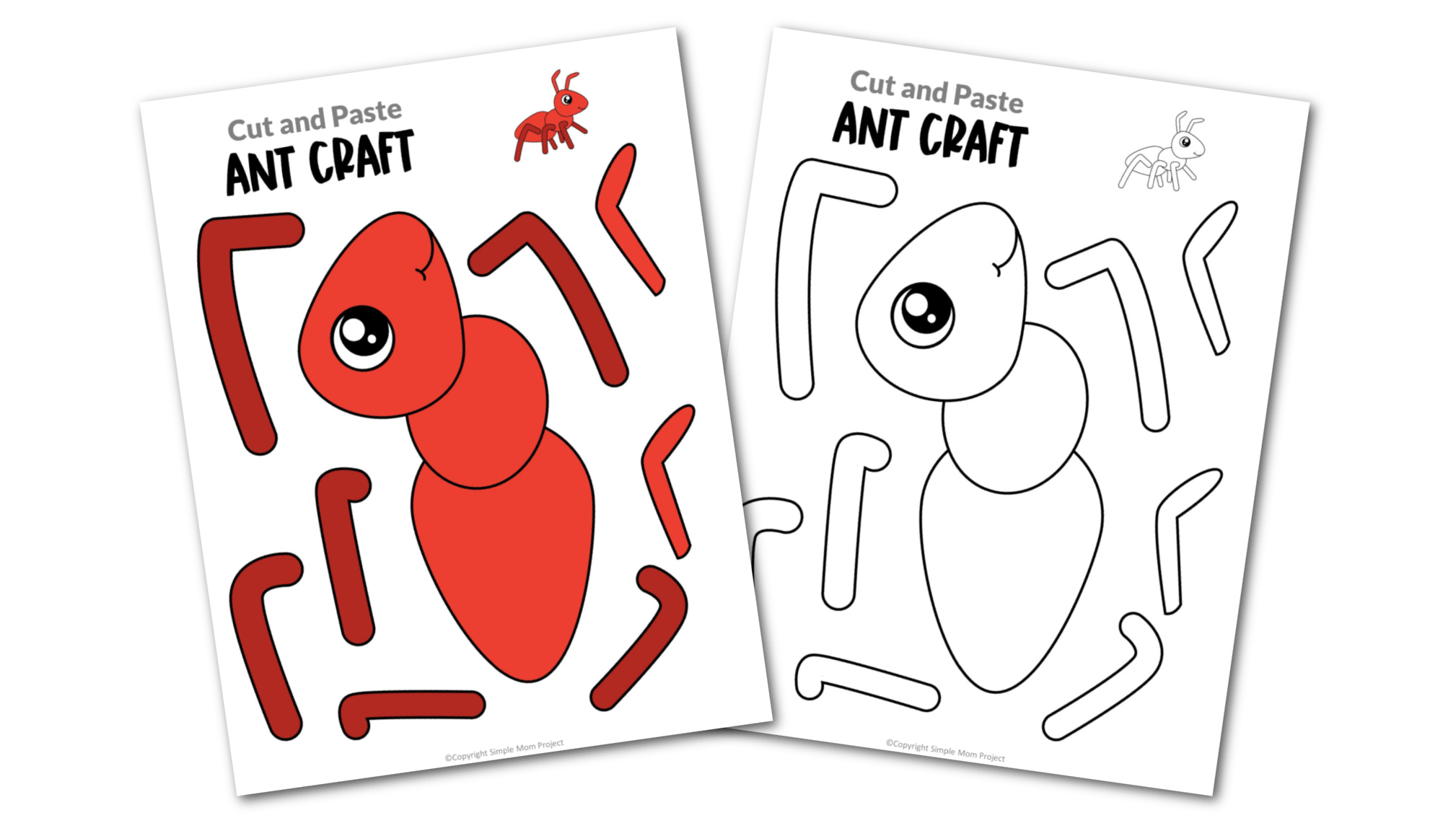 Printable Ant Craft Template Printable World Holiday