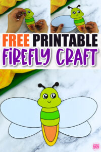 Free Printable Firefly Craft Template Simple Mom Project