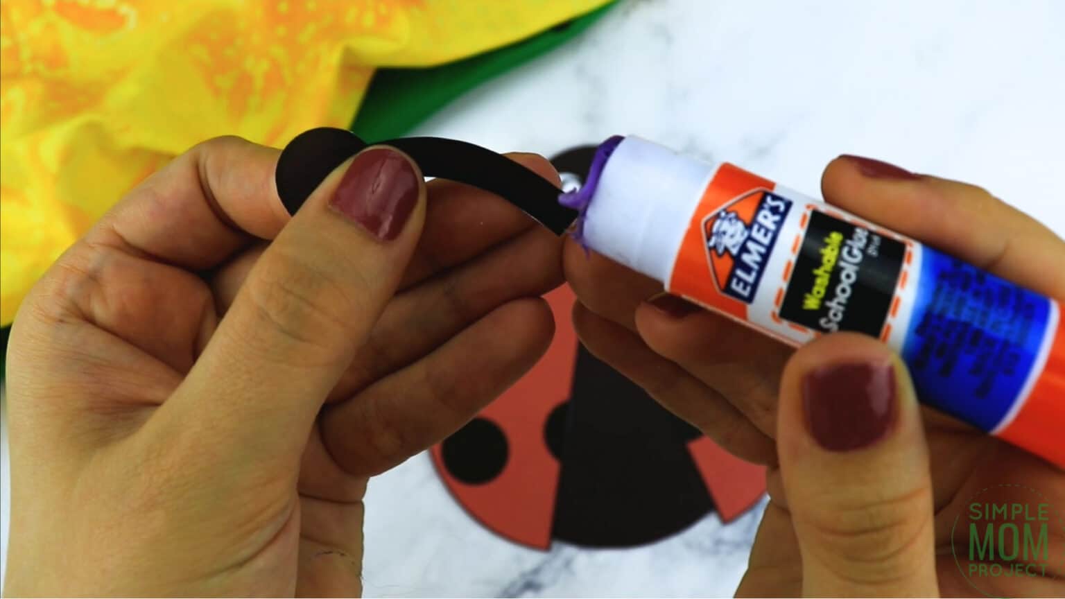 Free Printable Ladybug Craft Template - Simple Mom Project