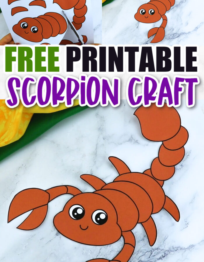 Click now for a simple way to teach the letter S in the alphabet, click now to download and print this scorpion craft today! This bug craft is an easy preschool, kindergarten or toddler printable scorpion craft! Turn it into a black or hairy scorpion puppet activity with a toilet paper roll or clothespin. Options for this scorpion craft are endless!