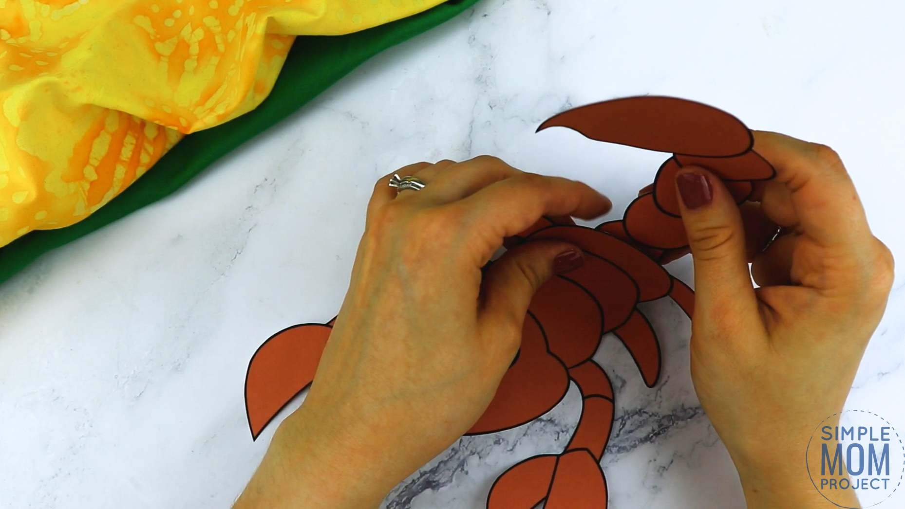 Free Printable Scorpion Craft Template - Simple Mom Project