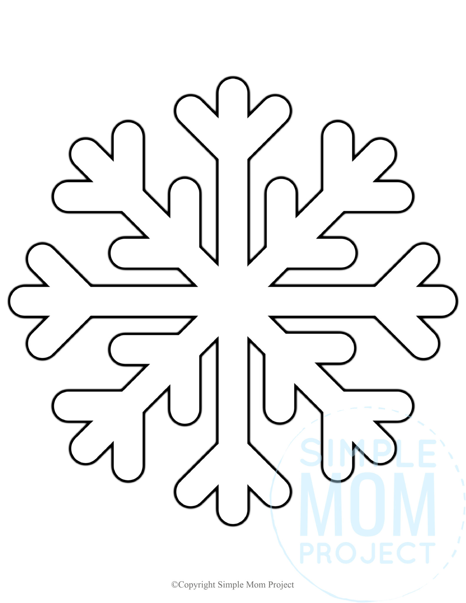 Snowflake Patterns Printable