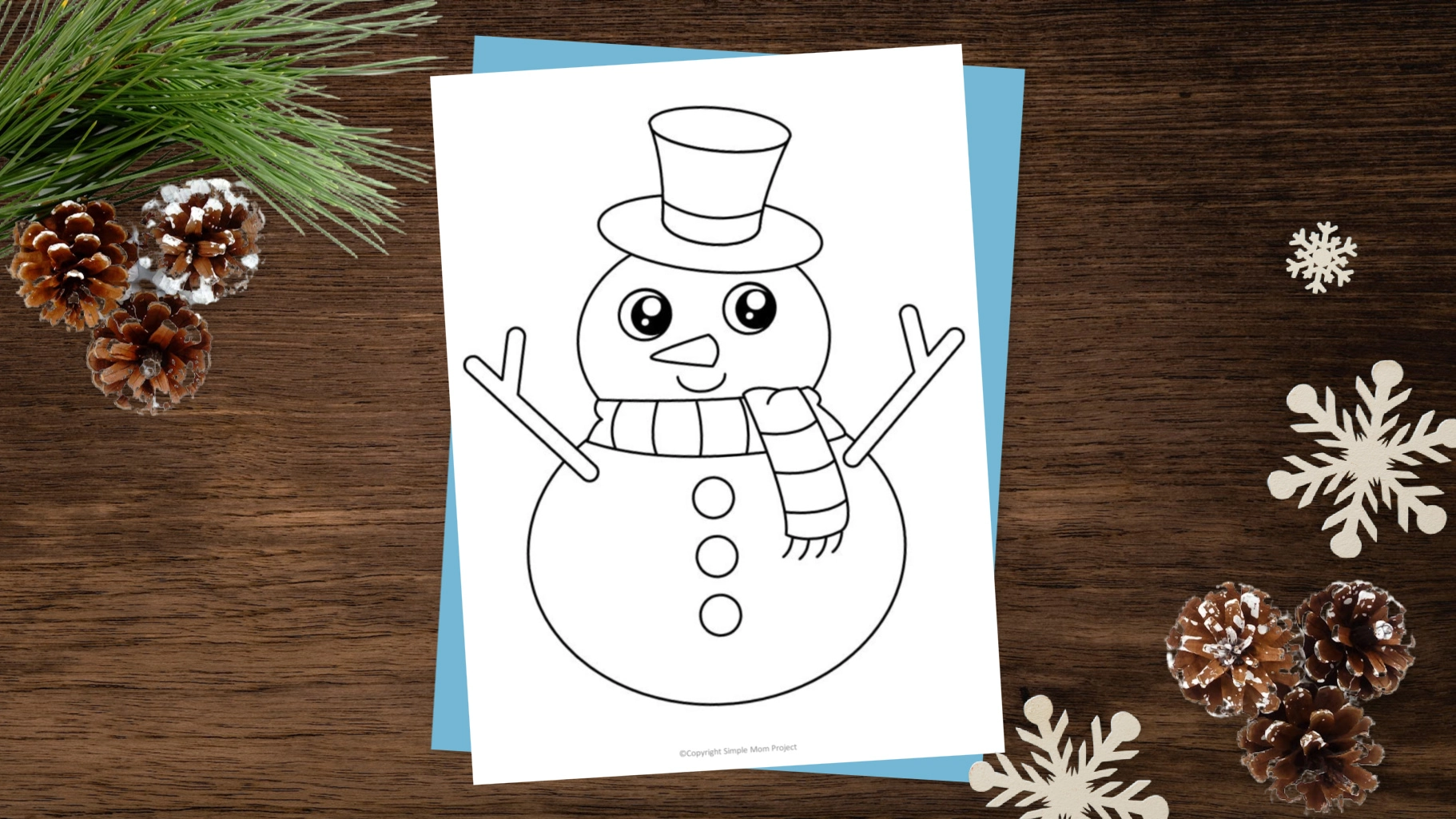 Printable Snowman Template ( Awesome Outline Pack) - Nurtured Neurons