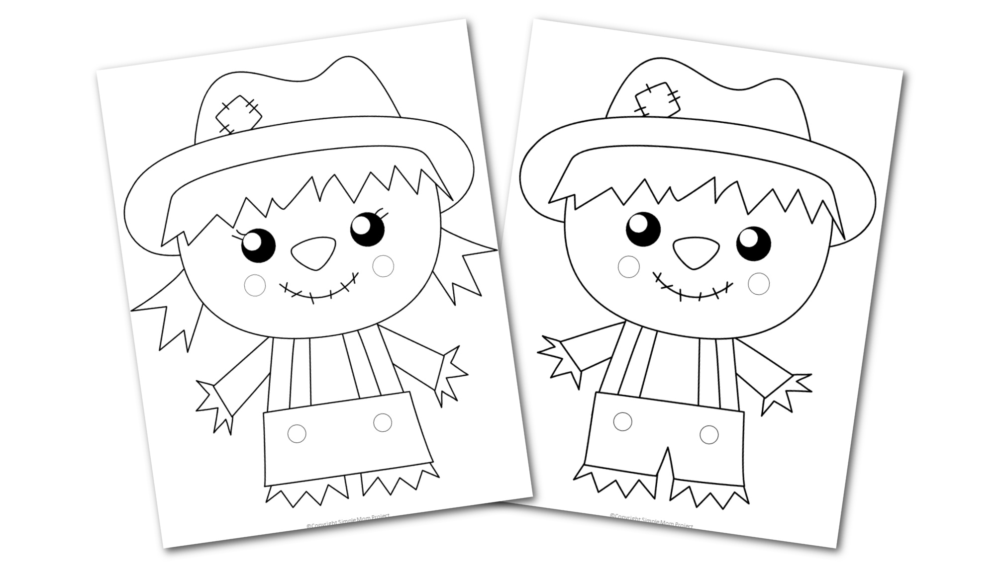 Scarecrow Template #7