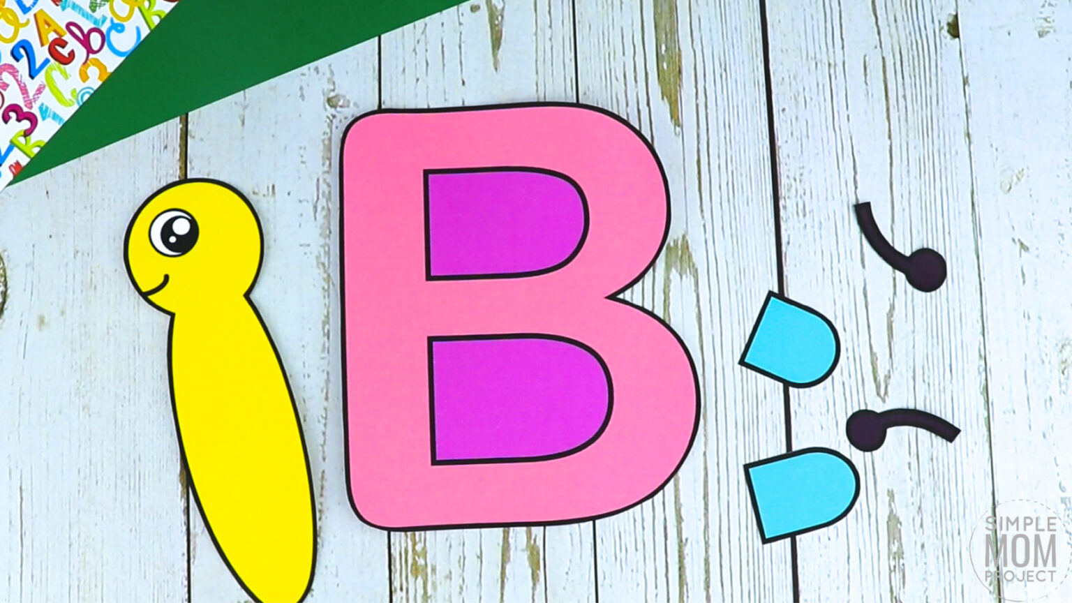 Free Printable Letter B Craft Template - Simple Mom Project