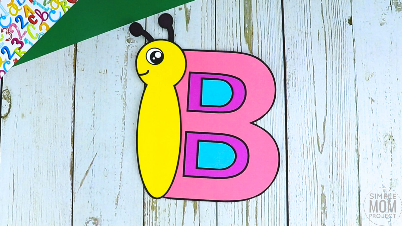 Free Printable Letter B Craft Template - Simple Mom Project