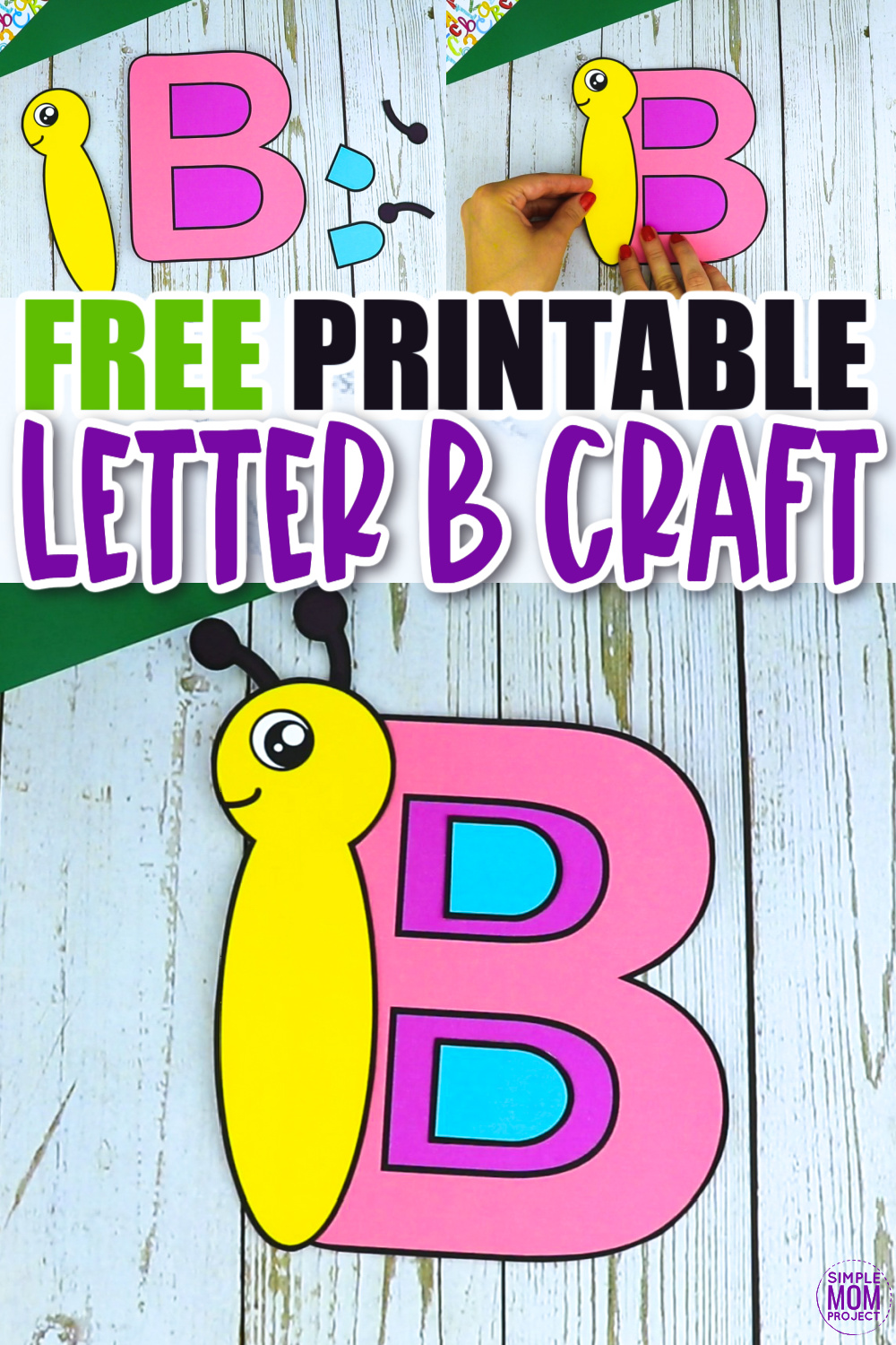 Free Printable Letter B Craft Template