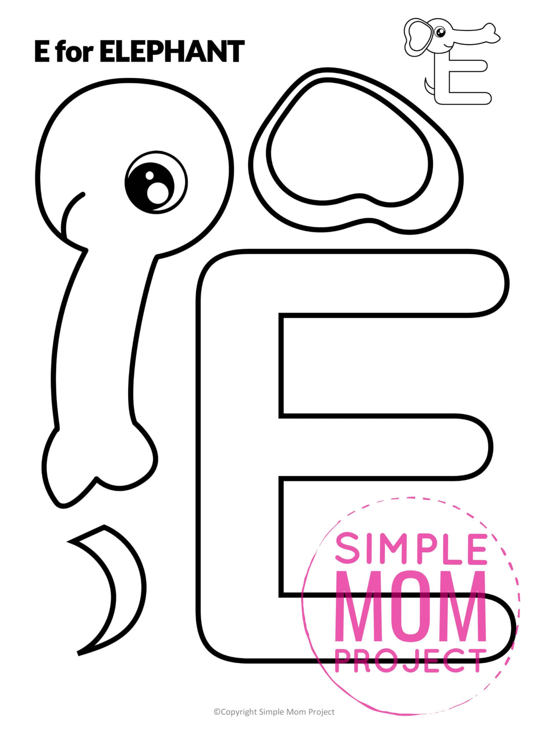 Cut And Paste Letter E Worksheet Twisty Noodle Trace Cut And Paste