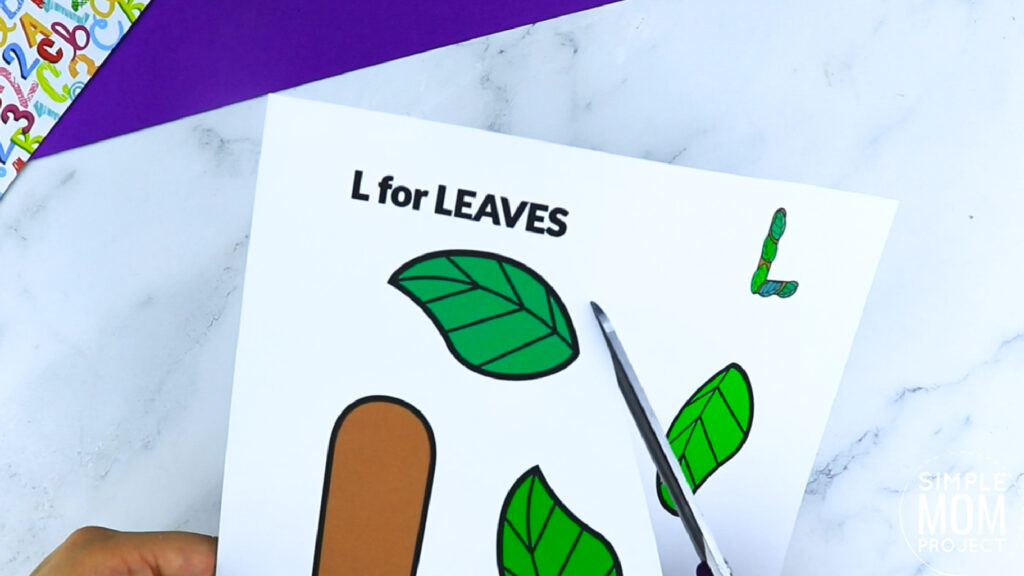 Free Printable Letter L Craft Template Simple Mom Project