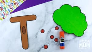 Free Printable Letter T Craft Template - Simple Mom Project