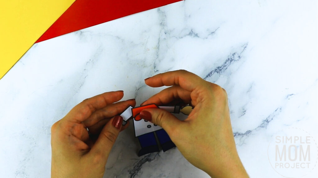 Free Printable Chef Craft Template Simple Mom Project