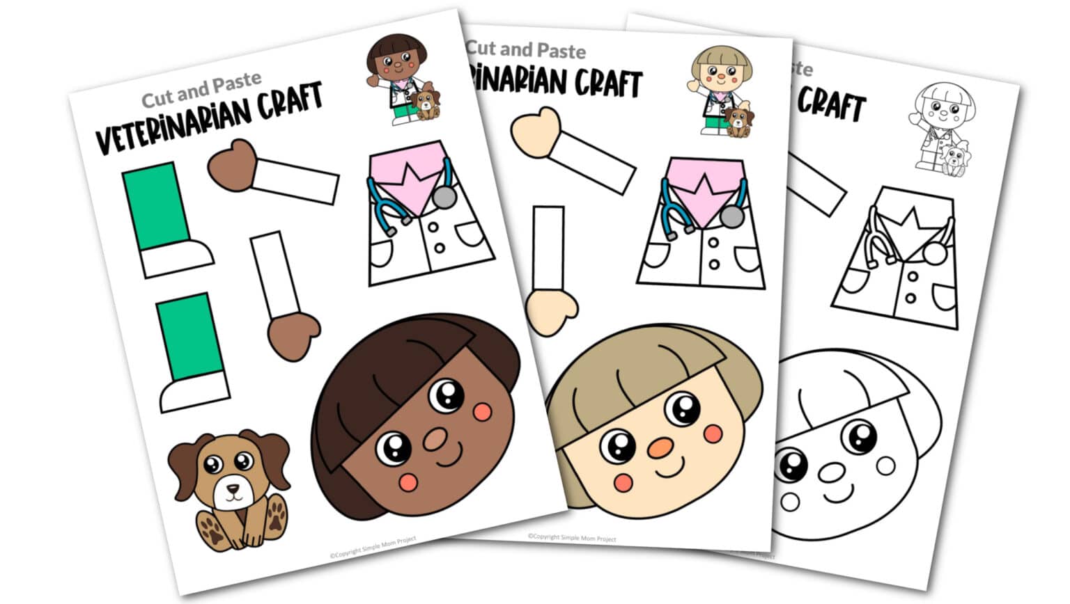 free-printable-veterinarian-craft-template-simple-mom-project