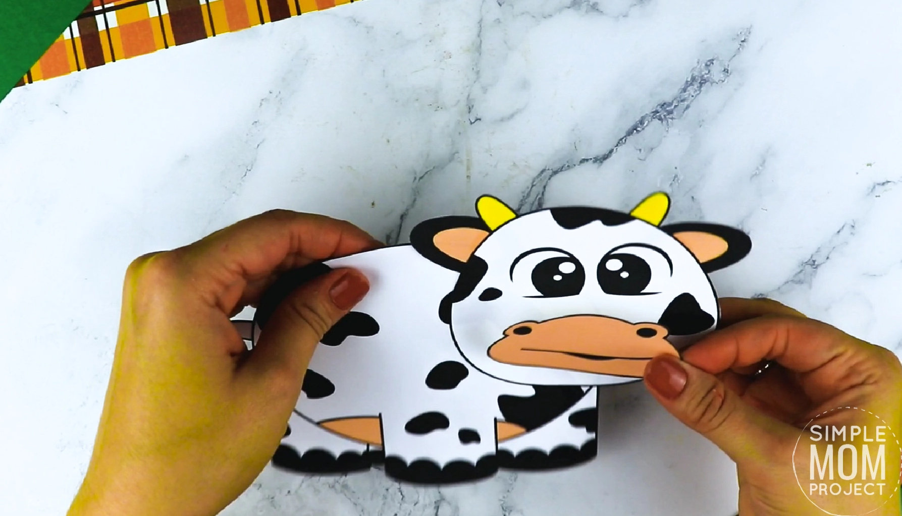 Paper Plate Cow Craft For Kids - Kids Craft Room