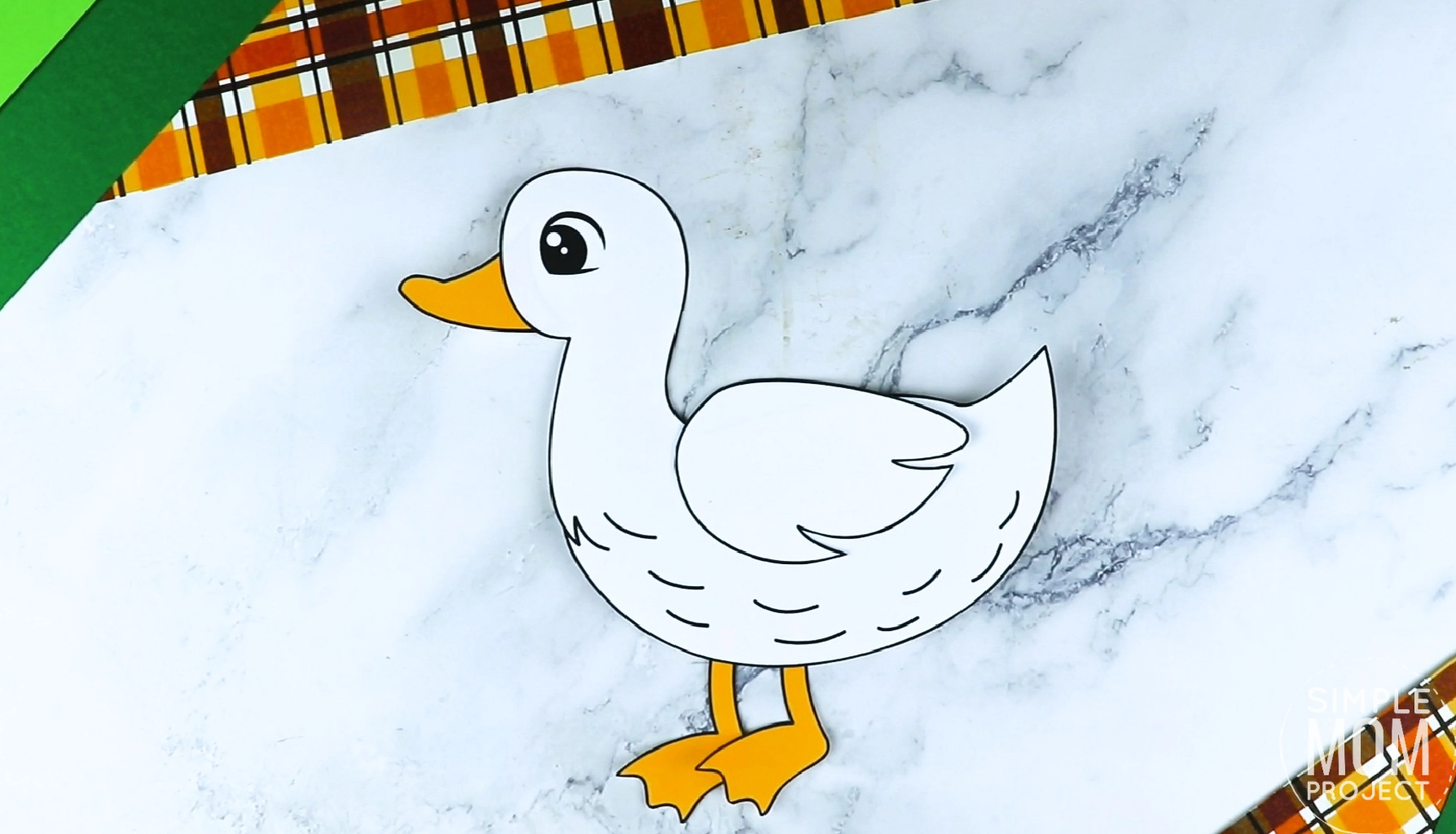 Free Printable Duck Craft Template – Simple Mom Project