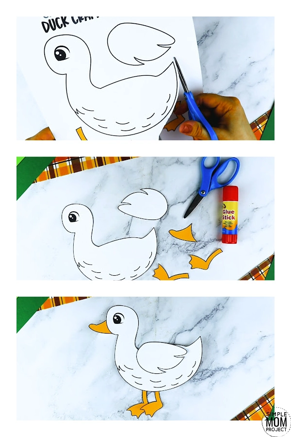 Free Printable Duck Craft Template – Simple Mom Project