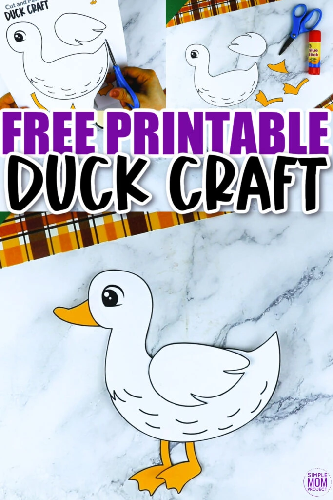 printable paper duck