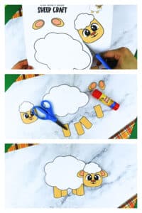 Free Printable Sheep Craft Template – Simple Mom Project