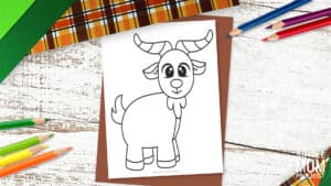Free Printable Goat Template – Simple Mom Project