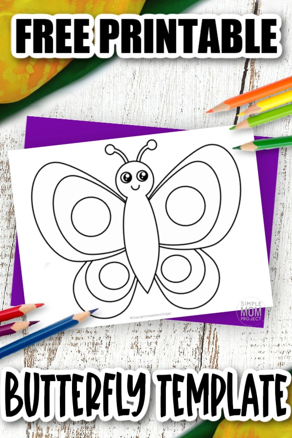 eric carle butterfly template