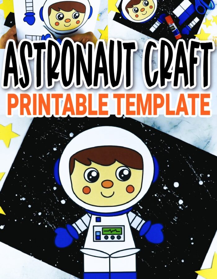 Are you looking for an easy way to teach the letter A or a fun Diy printable activity to teach about space, planets, or the solar system? Use our astronaut cut out template that's simple enough for kids of all ages to enjoy! Especially kindergarten, toddler and preschool age kids! Grab your printable cut out astronaut template today!