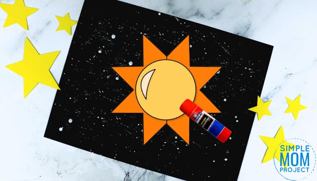 Printable Sun Craft for Preschoolers, Toddlers and Kindergartners
