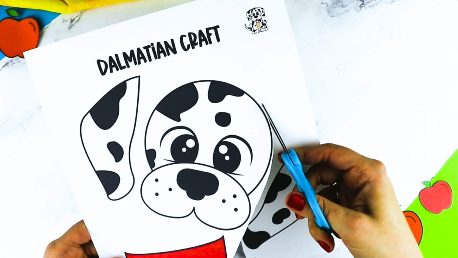 Printable Dog Paper Bag Puppet Template - Simple Mom Project