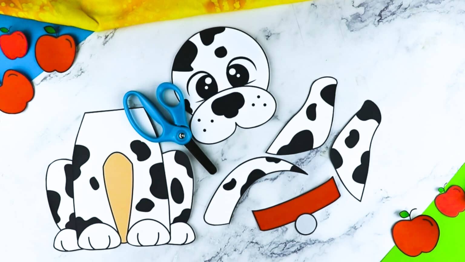 Printable Dog Paper Bag Puppet Template - Simple Mom Project