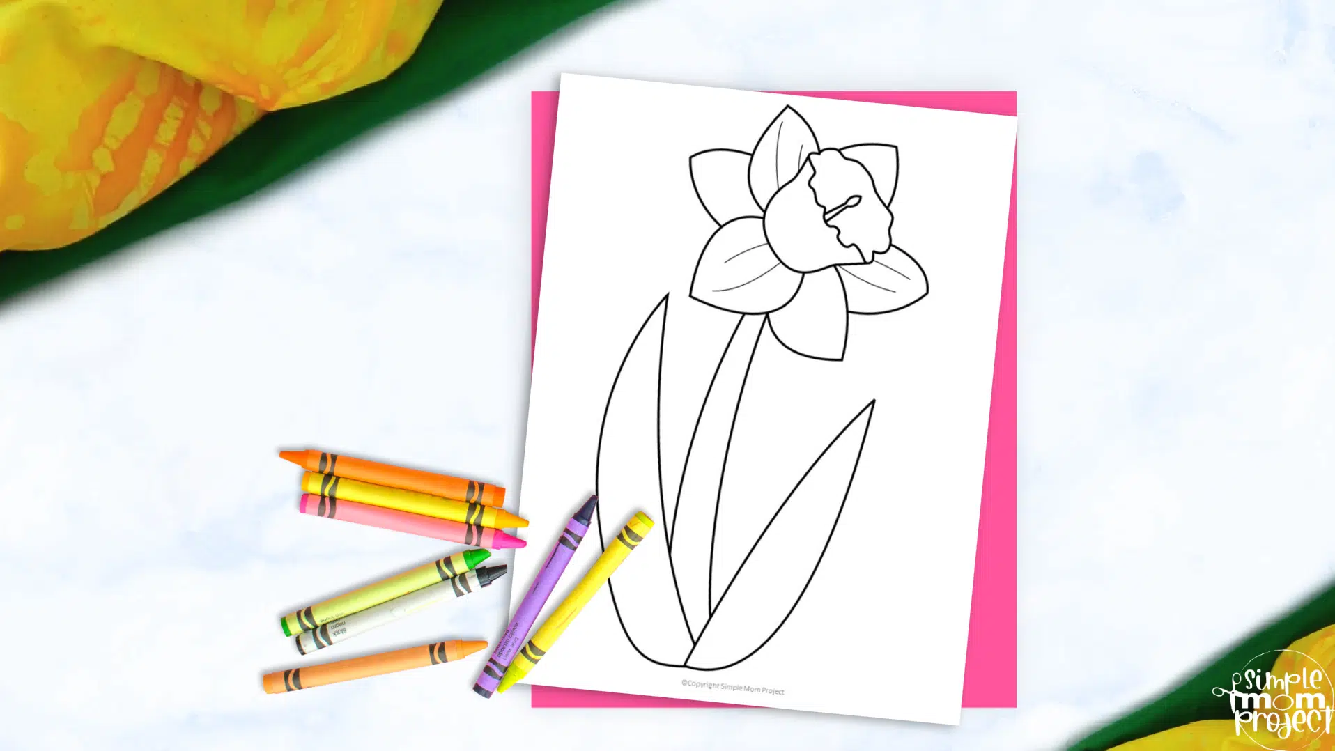 Spring Vase of Flowers Art Project – Art is Basic | An Elementary Art Blog