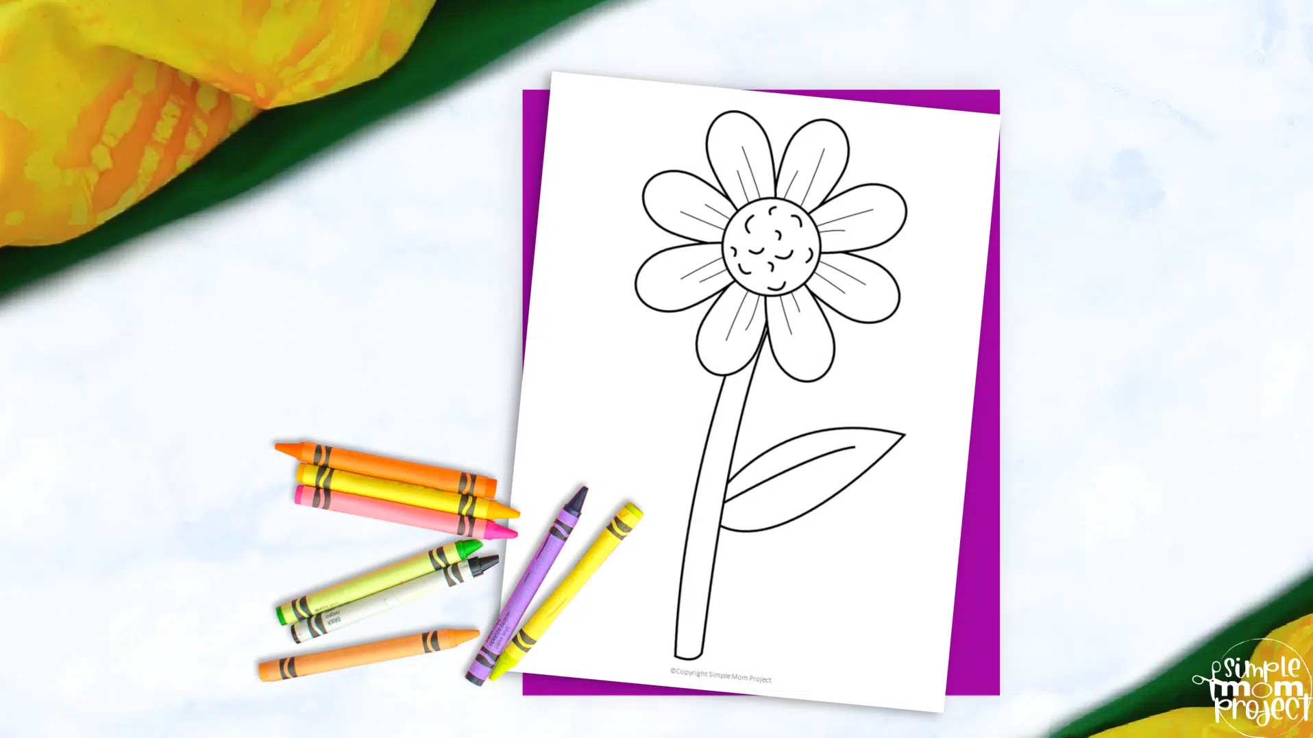 Printable Flower Templates – Simple Mom Project