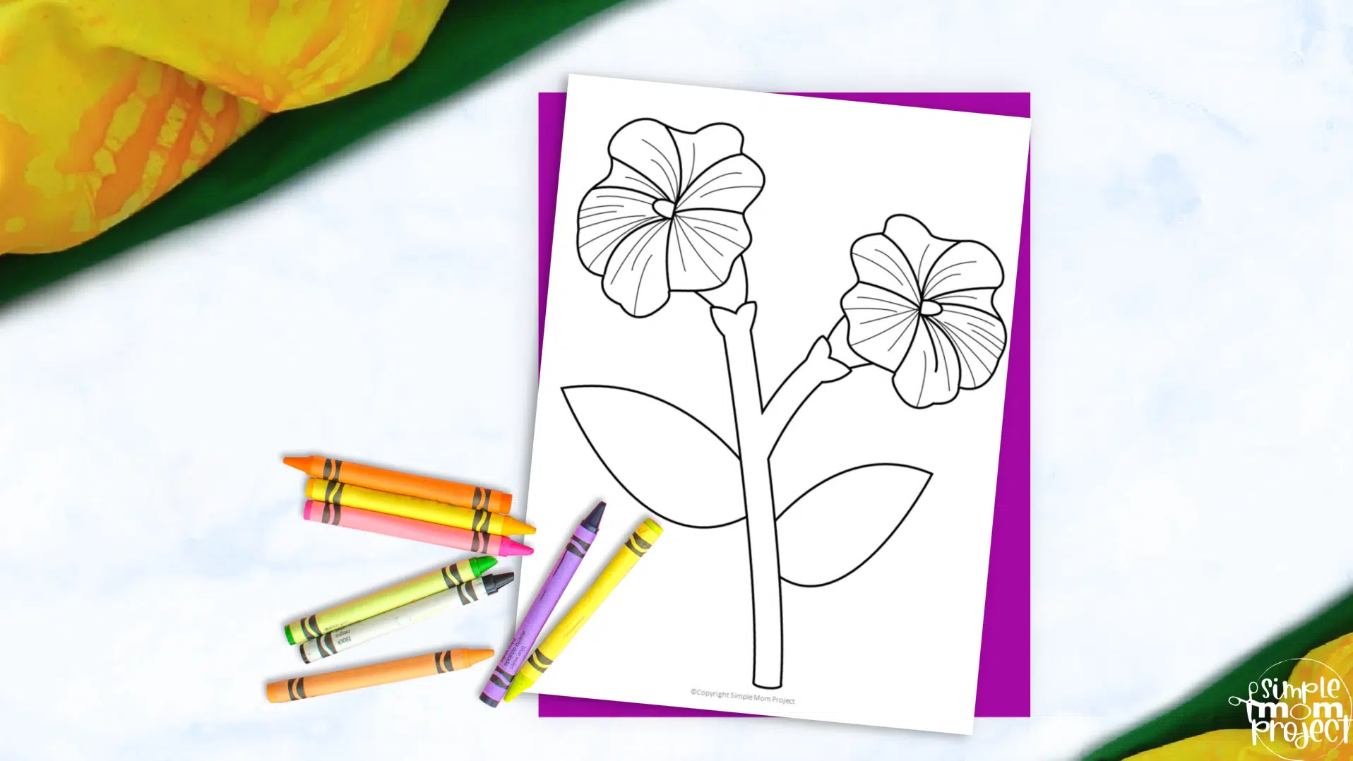 Printable Flower Templates – Simple Mom Project