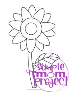 Printable Flower Templates - Simple Mom Project