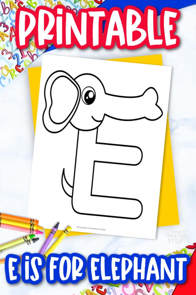 Free Printable Letter F Coloring Page - Simple Mom Project