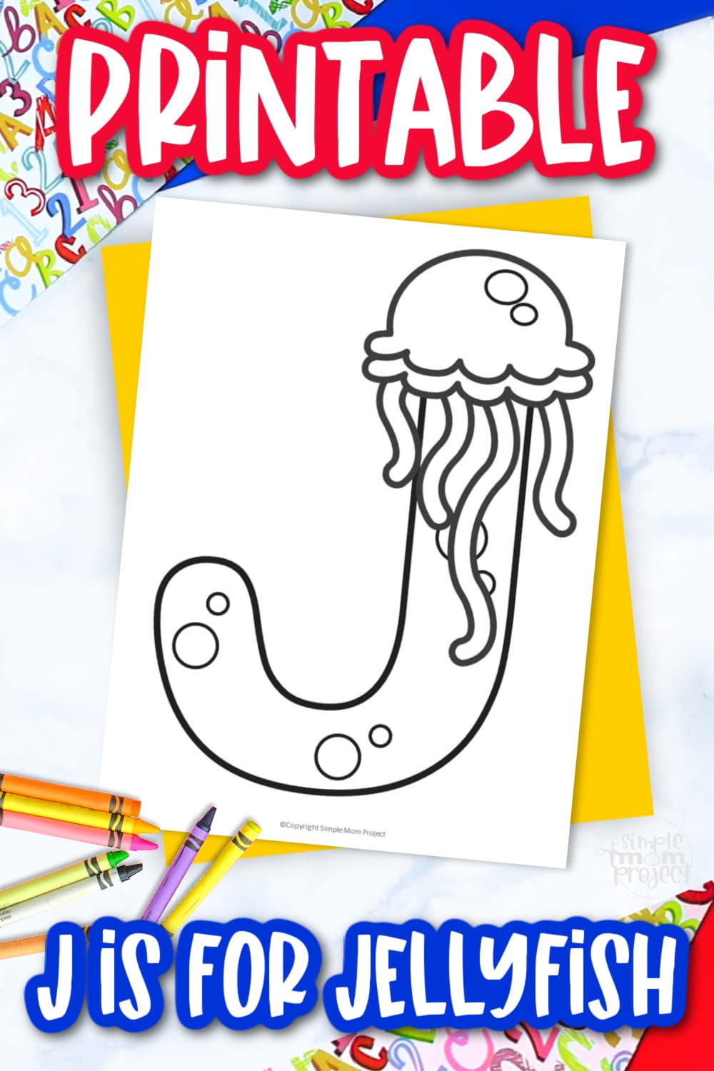 free printable letter j coloring page simple mom project