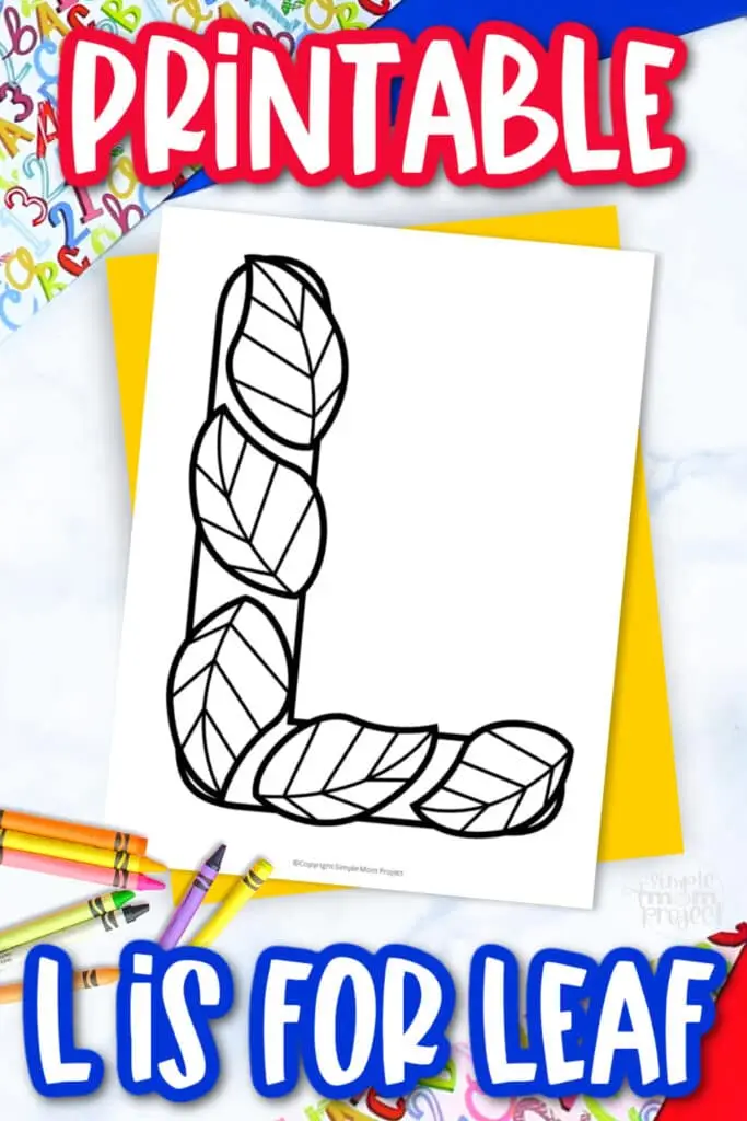 Are you looking for a fun and easy preschool alphabet coloring worksheet for your kids? This free printable letter L for leaves coloring page is perfect to include in your arts and crafts and learning activities. Kids will grab their favorite lion and lizard toys or a lollipop while making this printable letter L coloring page. Download and print your own copy now!