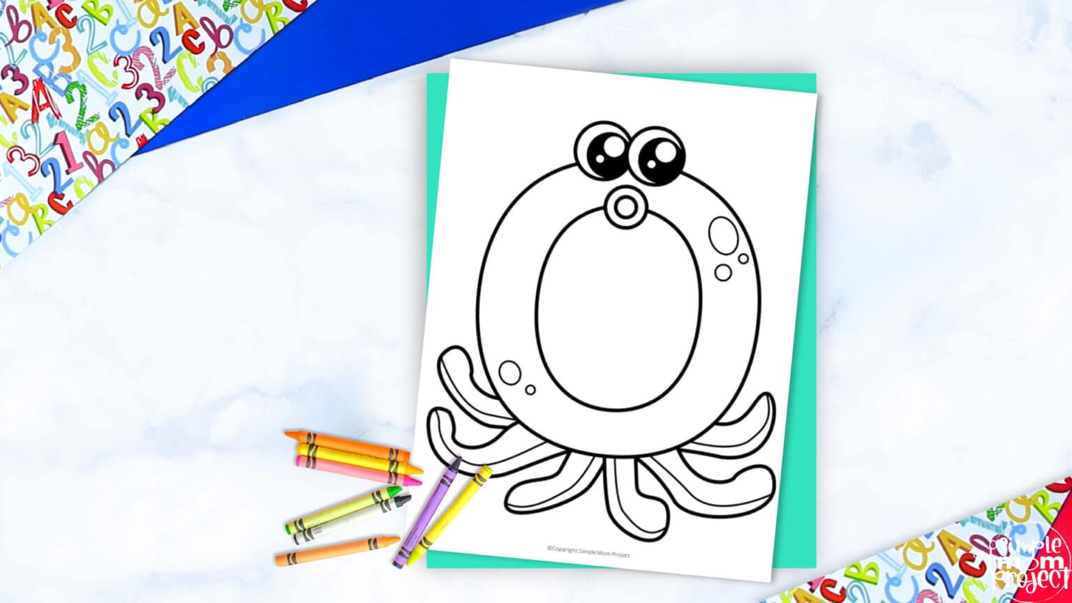 Free Printable Letter O Coloring Page - Simple Mom Project