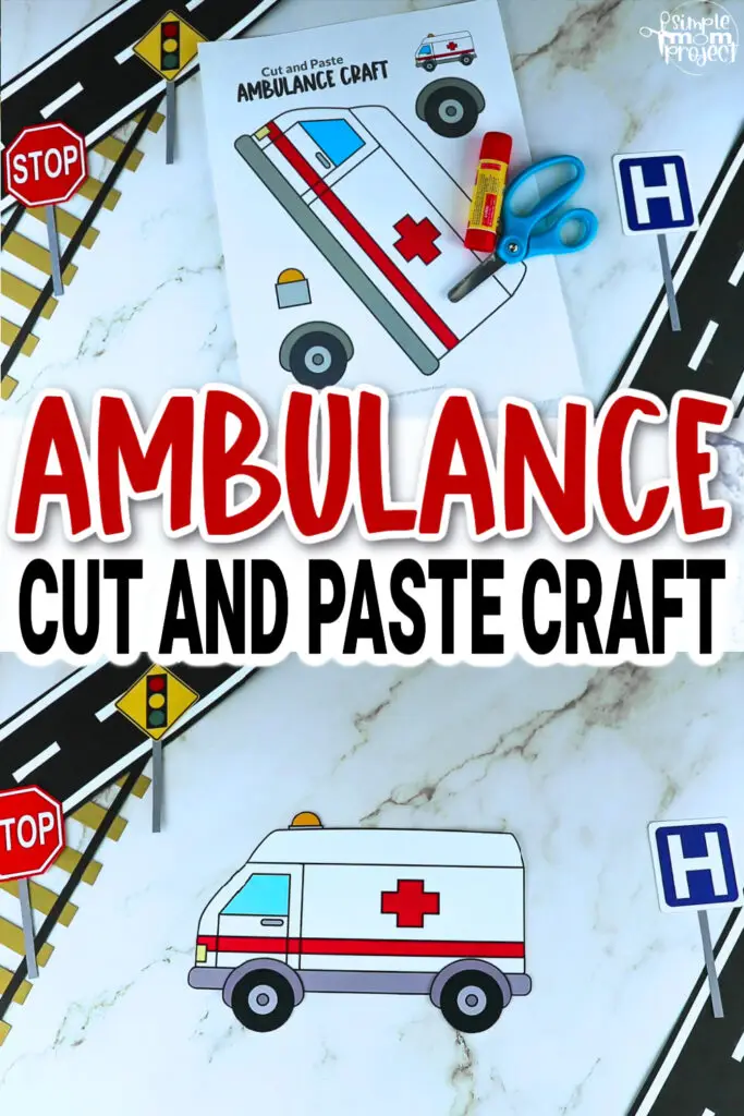 Are you looking for a fun, low prep craft activity for your kids? This printable diy ambulance craft template is suitable for kids of all ages, especially to toddlers, preschoolers and kindergarteners. Make sure to include this printable ambulance template in your lesson plans about vehicles or transportations. Don’t wait any longer, download and print your own ambulance template now!