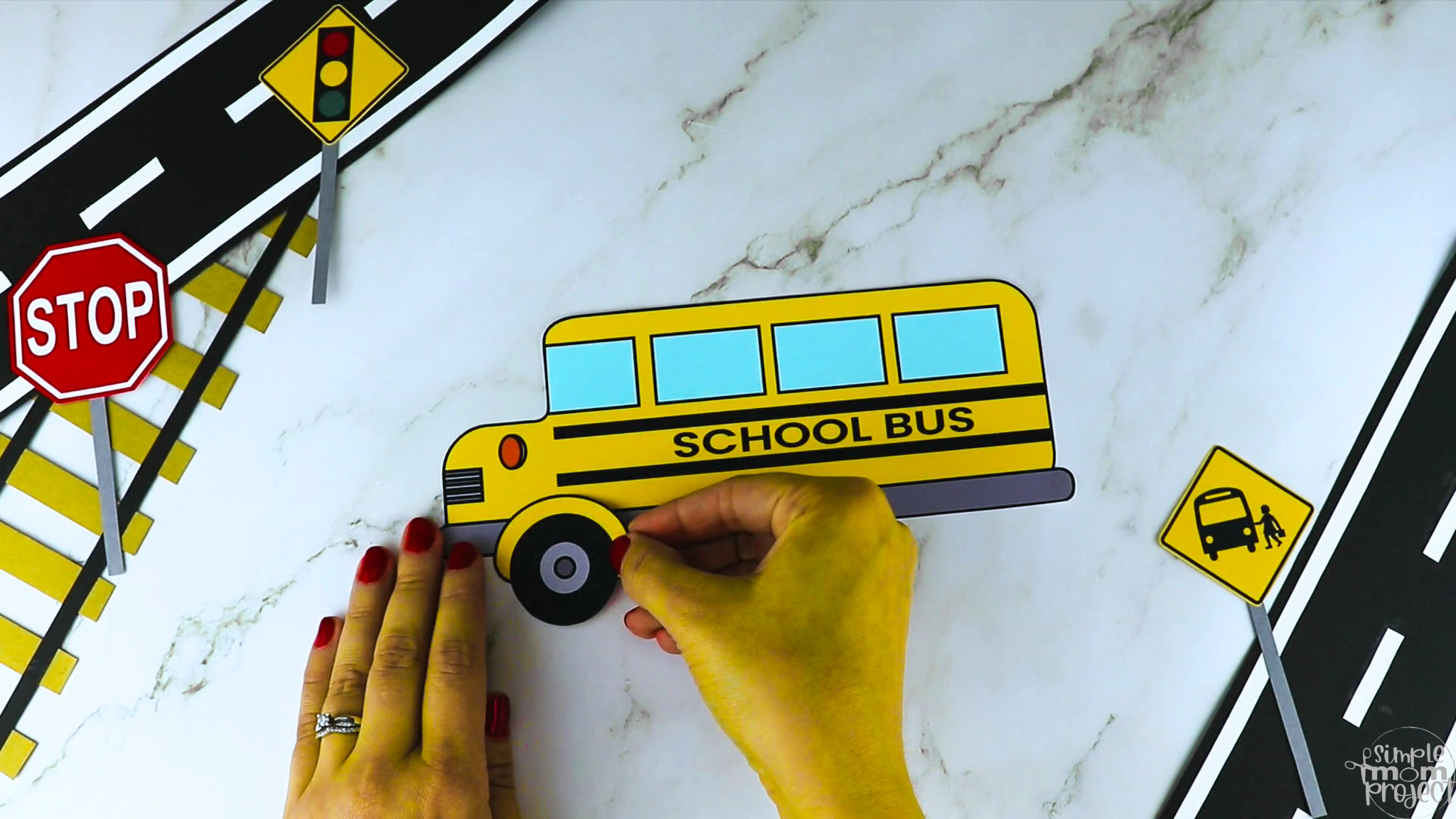 School Bus Template