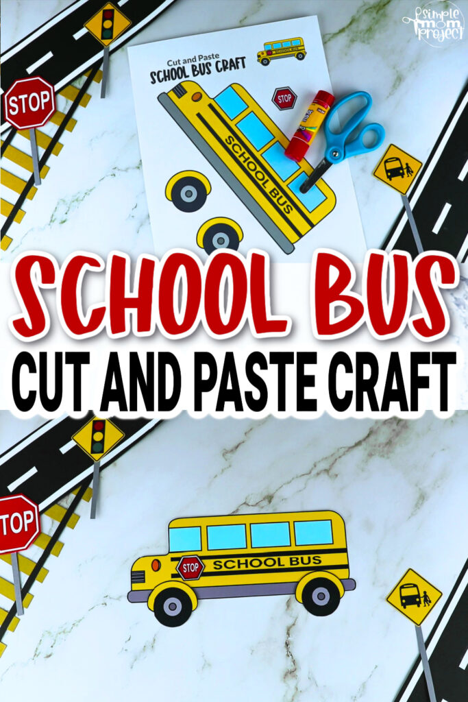 Are you looking for a simple and fun activity for your toddler, preschool and kindergarten kids? Get this printable school bus craft template to keep your little ones occupied for hours. This printable school bus papercraft is great for teaching the letter B or different types of vehicles. Grab your own school bus template today!