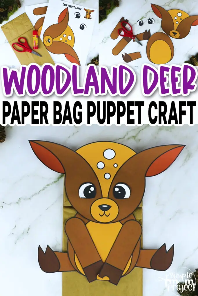 Looking for an easy printable deer template to make a fun paper bag deer puppet craft for your toddler, preschool or kindergarten kids. This cute deer hand puppet is perfect to use in your woodland animal puppet show or learning the letter D. Click now to purchase your own printable deer template today!