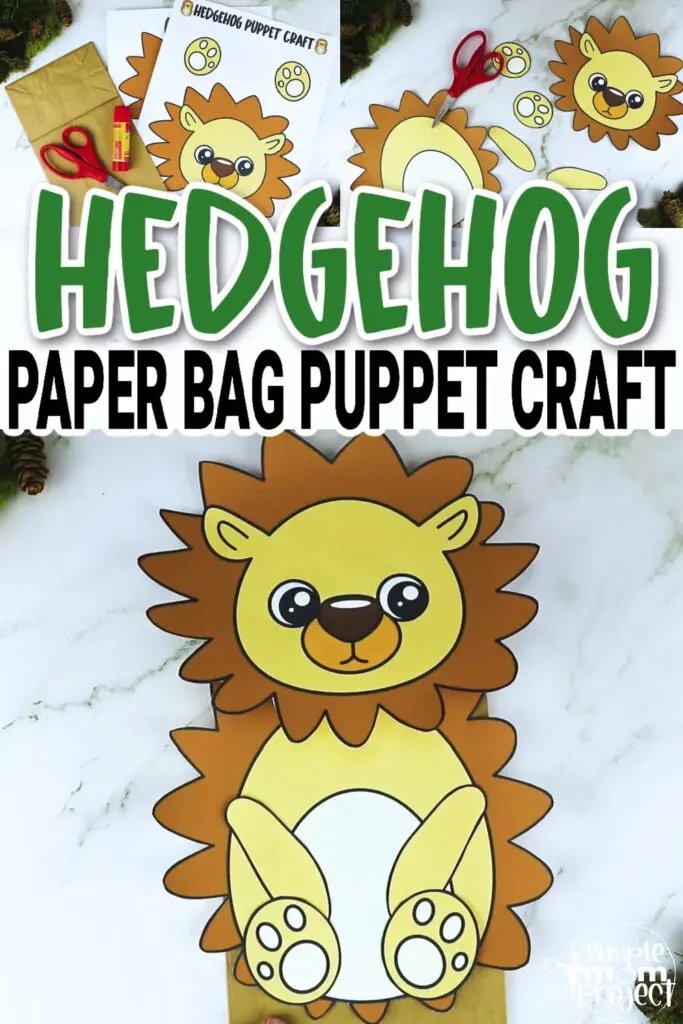 Are you searching for fun preschool activities to teach the letter H? Making these cute, diy hedgehog paper bag puppets are the ideal paper craft projects for toddler, preschool and kindergarten kids. It’s easy to assemble and kids will love making it! Click now to purchase your hedgehog template today!