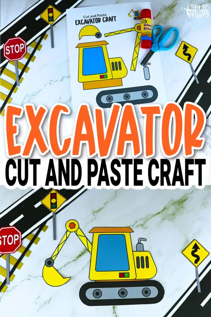 If you’re looking for a quick but fun papercraft activity for your little ones, you’ve come to the right place! This printable excavator craft is the ideal activity for toddlers, preschoolers, kindergarteners and early elementary students. Allow your kids to use their imagination and creativity as they design their own heavy excavator craft to make it stand out. Make sure to grab your printable excavator template today!