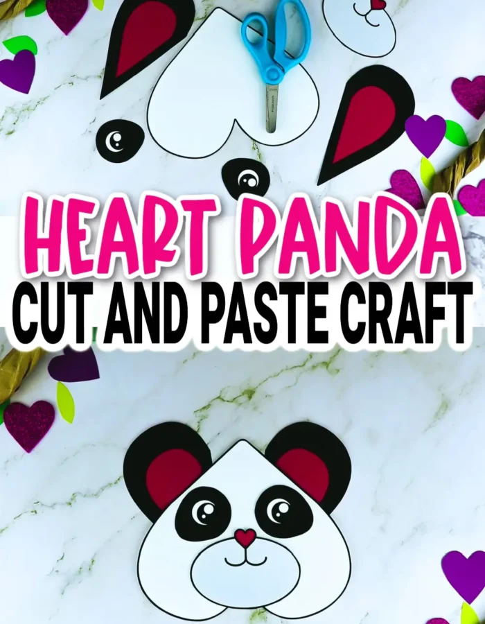 Are you teaching the letter P to your toddler, preschool and kindergarten kids? Try this simple printable heart panda craft template! It is so simple kids in all grades will love making him. Use this heart panda craft for coloring, stencils, decorations, invitation cards and crafts. Click now to purchase this printable heart shaped panda template now!
