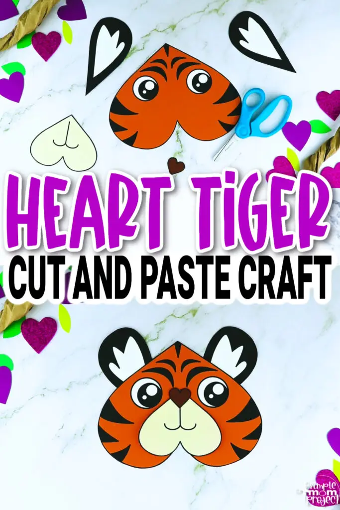 Looking for a heart-shaped craft activity for your preschoolers and kindergarteners? This printable heart tiger craft is perfect for kids to practice their cutting skills and enhance fine motor skills. Use this heart tiger craft if you’re planning to teach your kids the letter T or turn it into a friendly puppet craft for your kids to play with. The options for using this printable heart shaped tiger template is endless, so click now and grab your copy today!